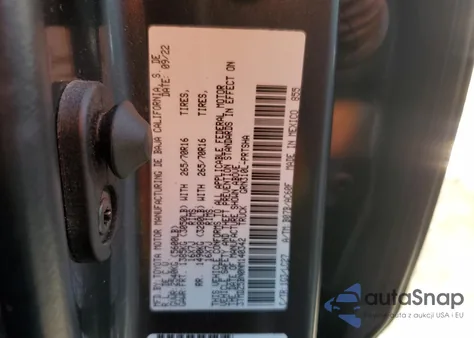 2022 Toyota Tacoma Double Cab from USA, damaged, VIN 3TMDZ5BN0NM140342